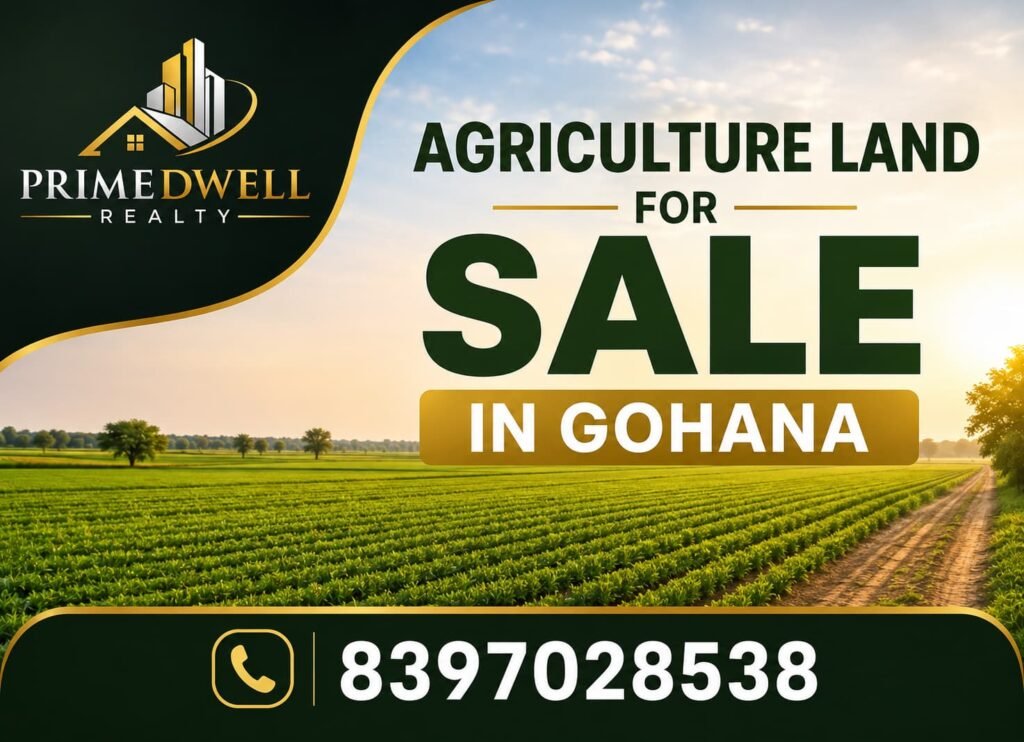 agriculture land for sale in Gohana