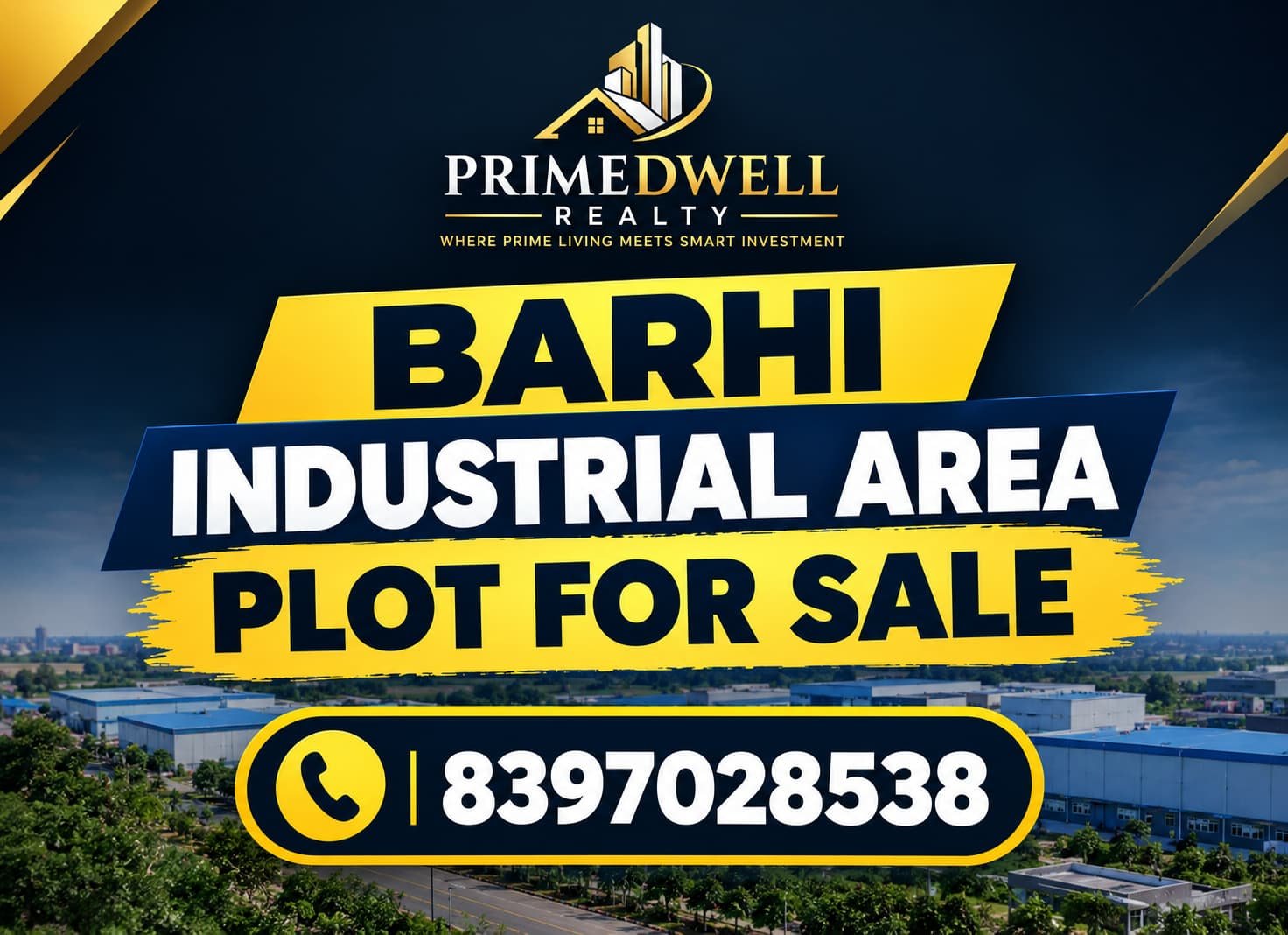 Buy HSIIDC Industrial Plots in Barhi | 500 to 2500 Gaj Listings