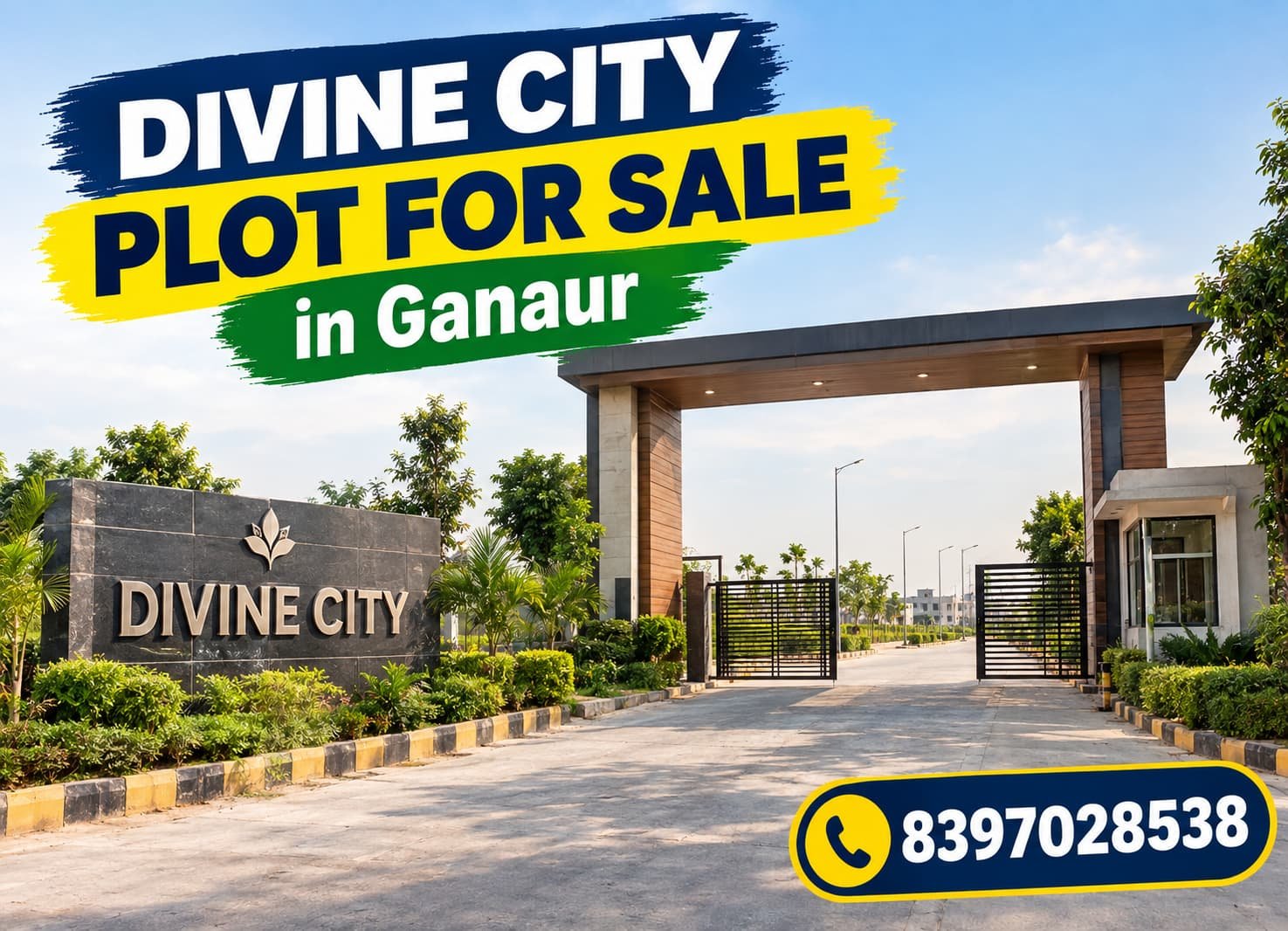 Where to Buy Residential Plots in Ganaur? Why Divine City Tops the List